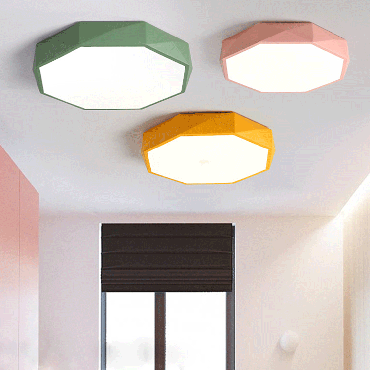 Contemporary Acrylic LED Flush Mount Ceiling Light