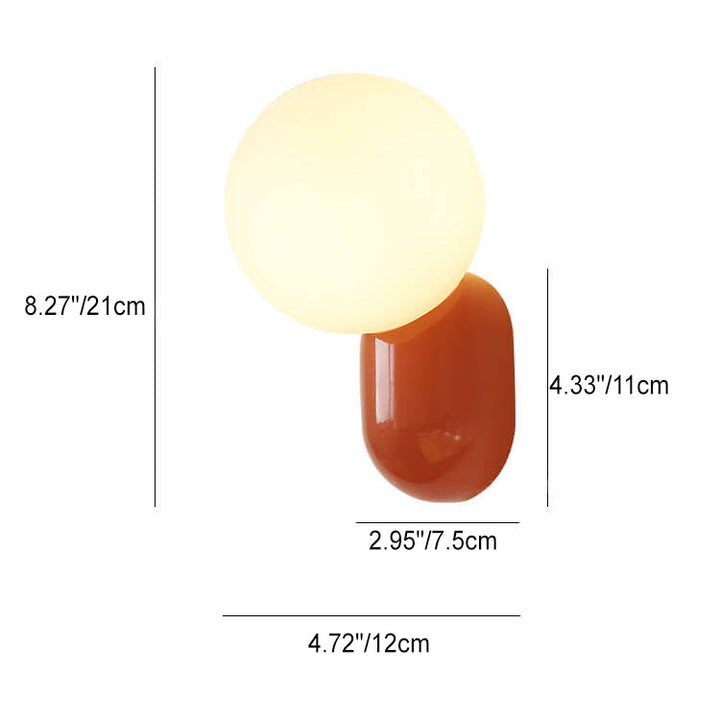 Resin Wall Sconce