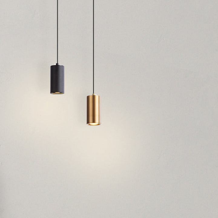 Minimalist Column Iron Pendant Light