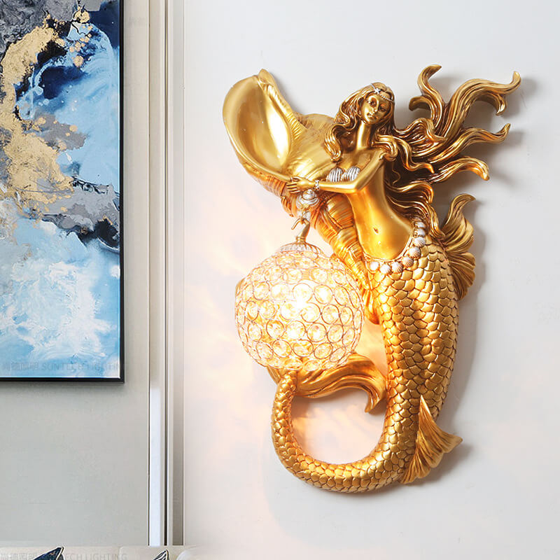 Modern Crystal Wall Sconce