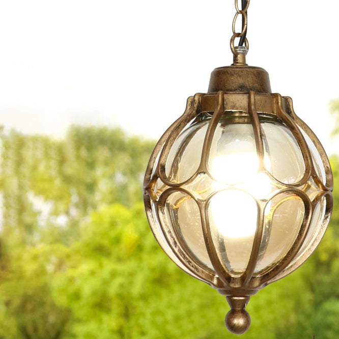 Traditional Aluminum Waterproof Pendant Light