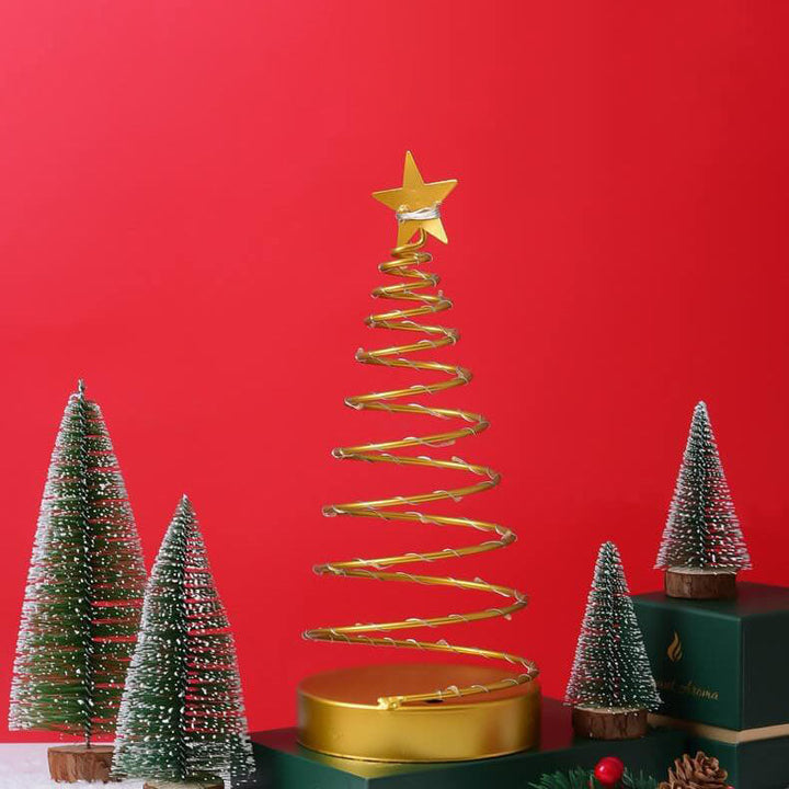 Spiral Star Christmas Night Light