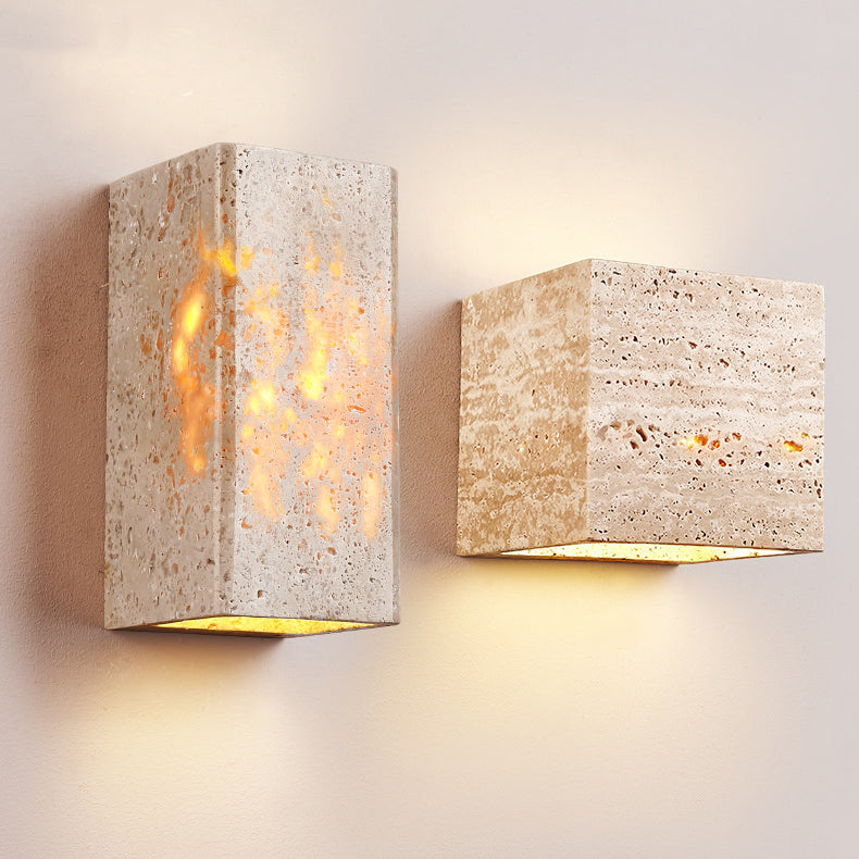 Traditional Square Waterproof LED Wall Sconce