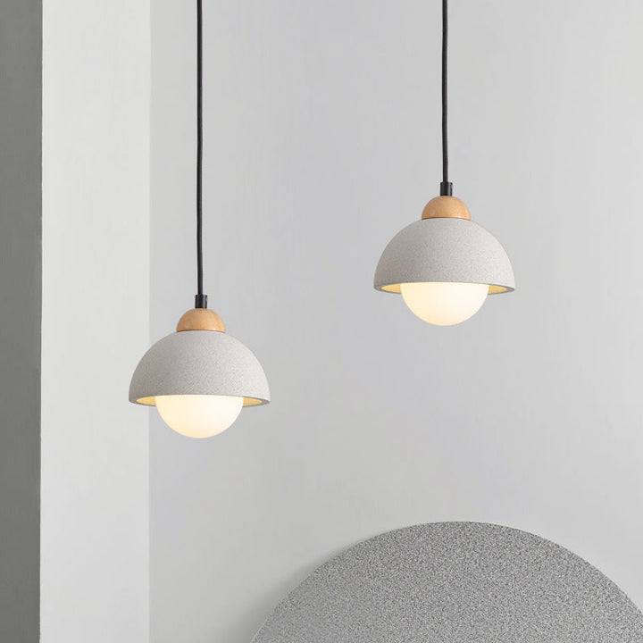 Nordic Dome Glass Pendant Light