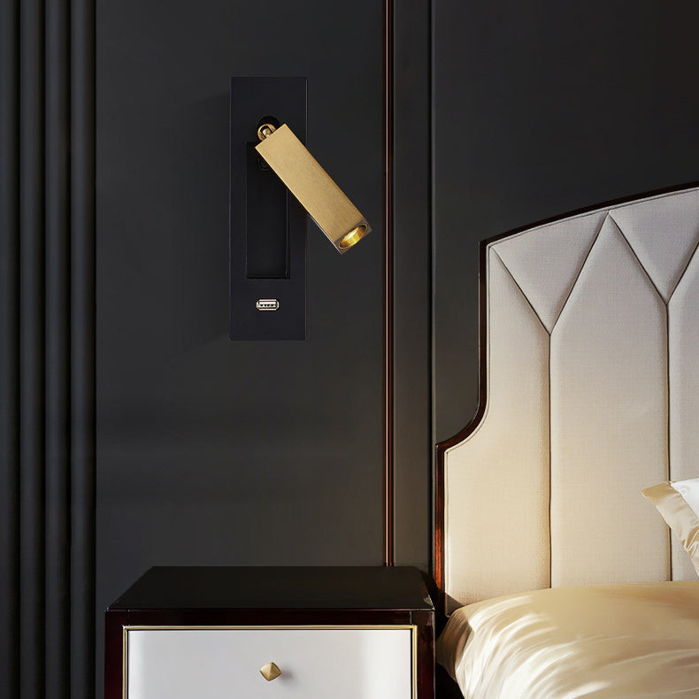 Minimalist Rectangular Aluminum LED Wall Sconce