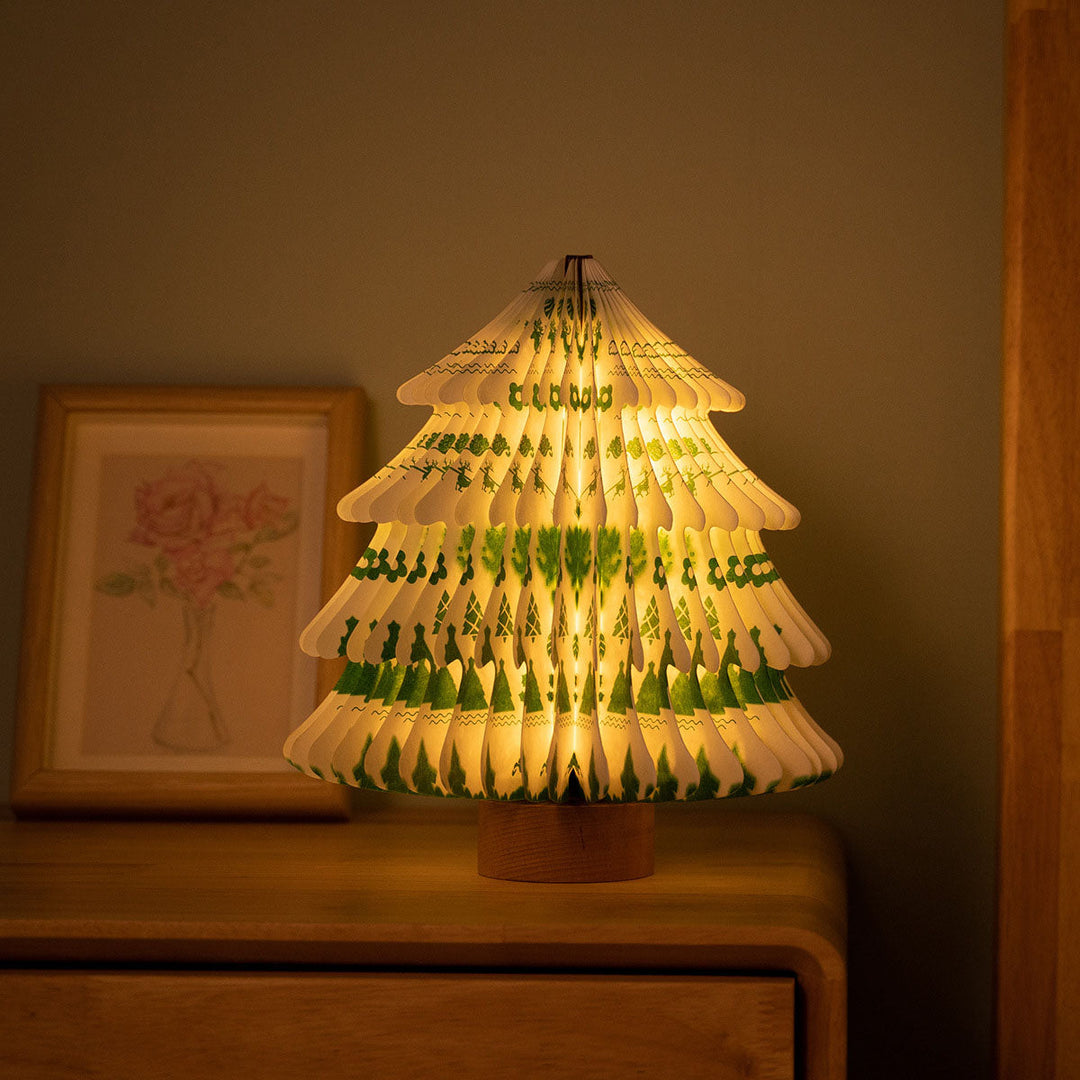 Foldable Christmas Tree Night Light