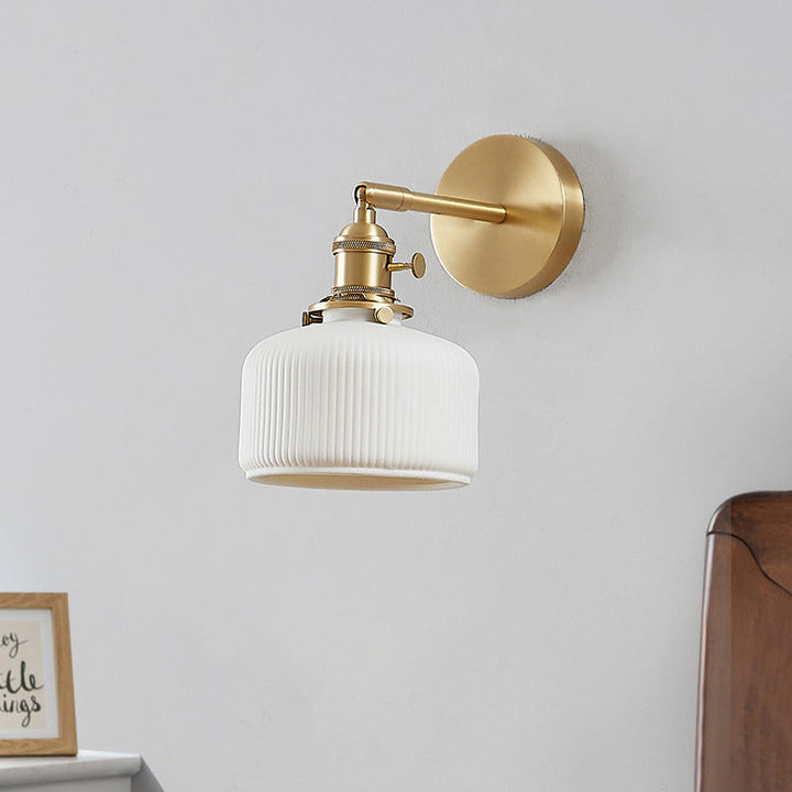 Minimalist Ceramic Wall Sconce