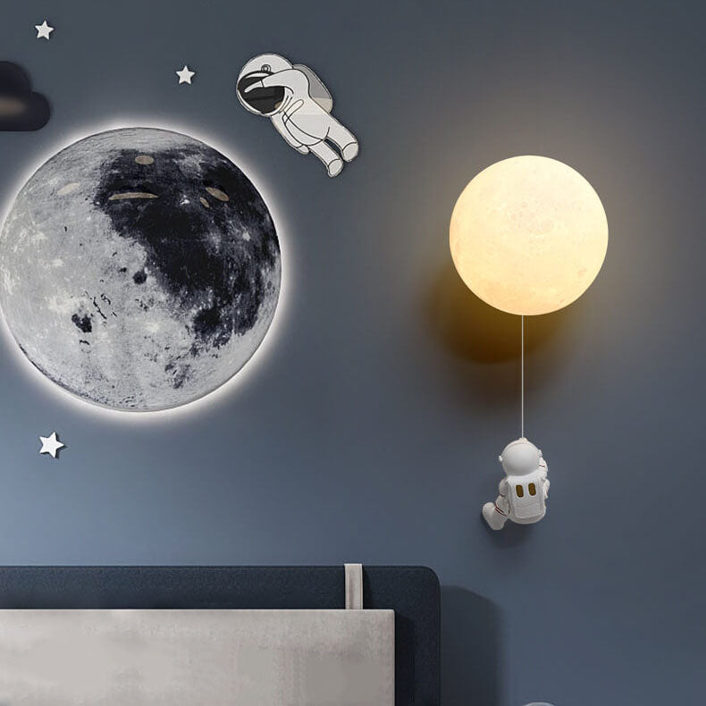 Orb Contemporary Resin Wall Sconce