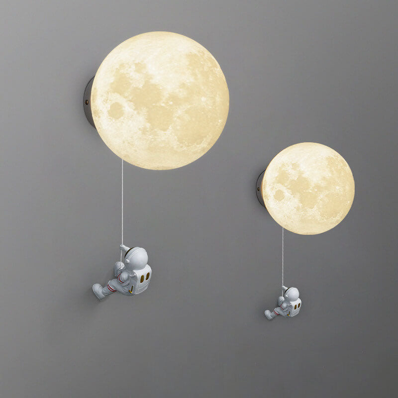 Orb Contemporary Resin Wall Sconce