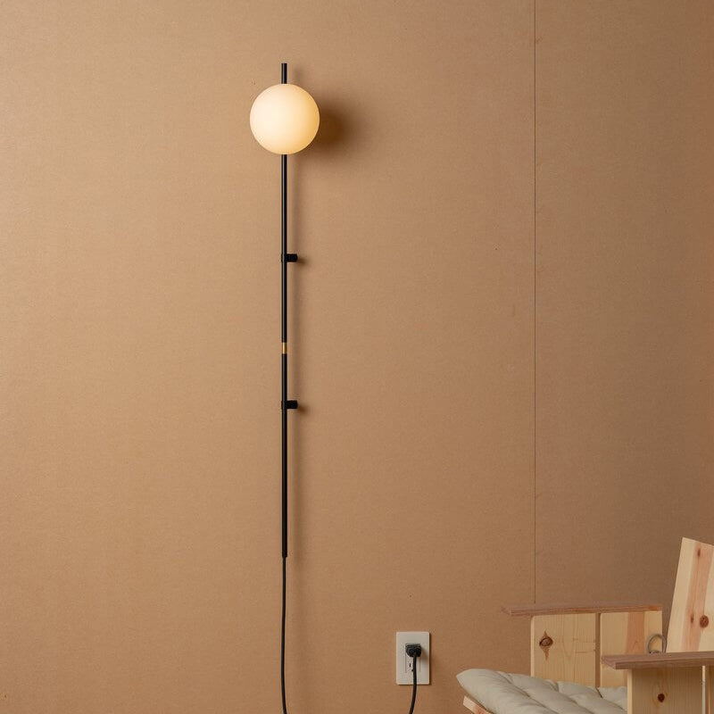 Long Minimalist Glass Wall Sconce