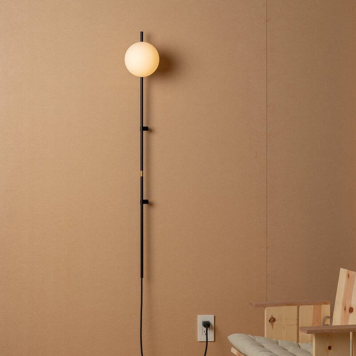 Long Minimalist Glass Wall Sconce