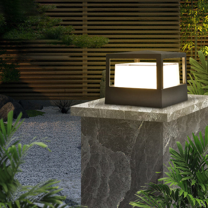 Industrial Cylinder Aluminum Waterproof LED Garden Light