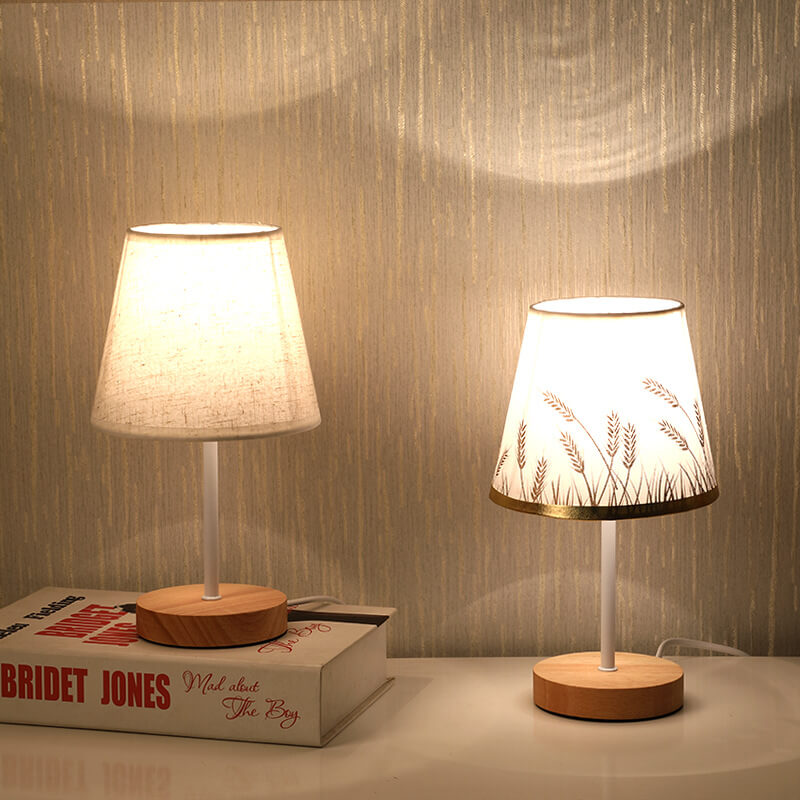 Contemporary Solid Wood LED Decorative Light