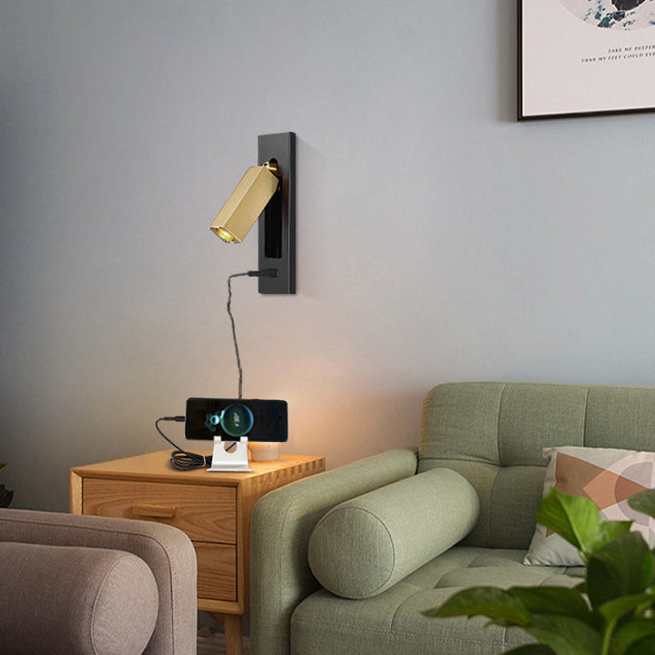 Minimalist Rectangular Aluminum LED Wall Sconce