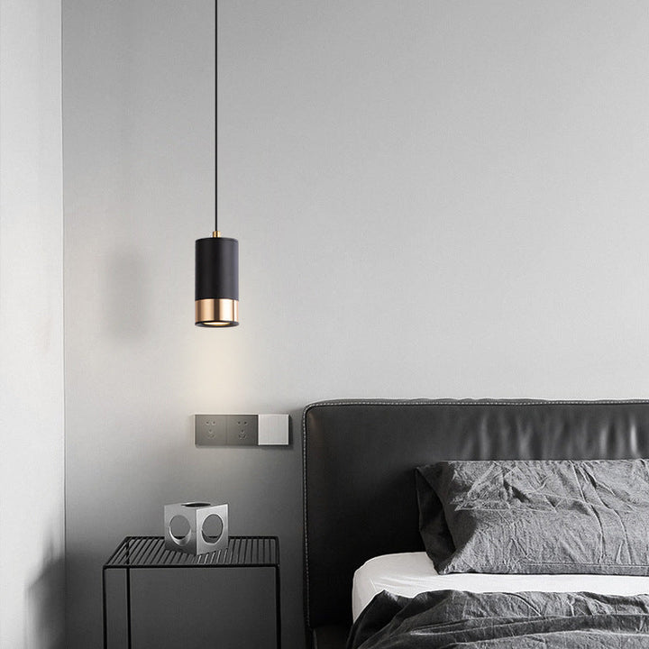 Minimalist Column Iron Pendant Light
