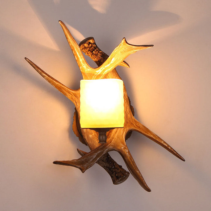 Retro Modern Glass Wall Sconce