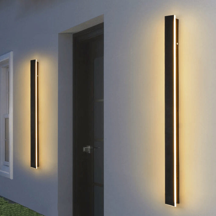 Retro Rectangular Waterproof LED Wall Sconce