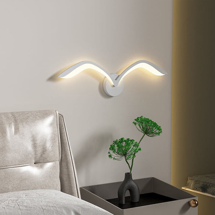Seagull Minimalist Acrylic LED Wall Sconce