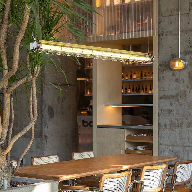 Contemporary Acrylic 2-Light Chandelier