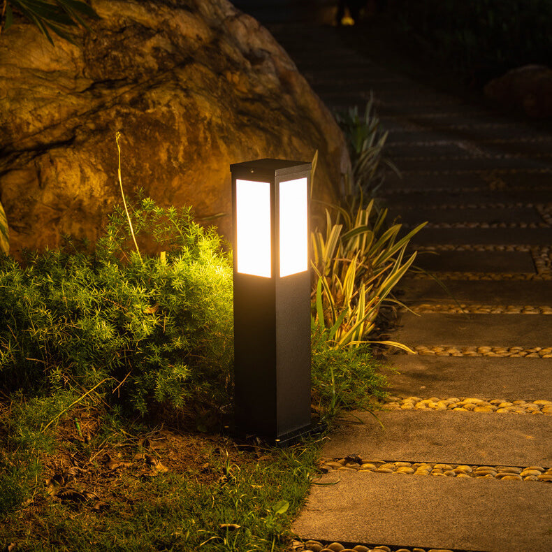Modern Square Waterproof Garden Light