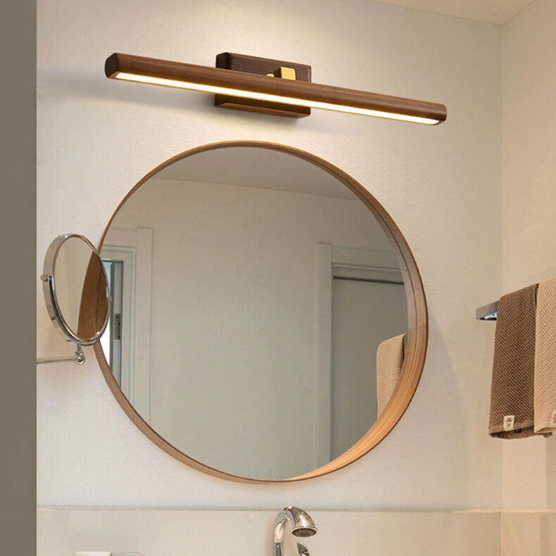 Minimalist Cylinder Copper LED Vanity Light