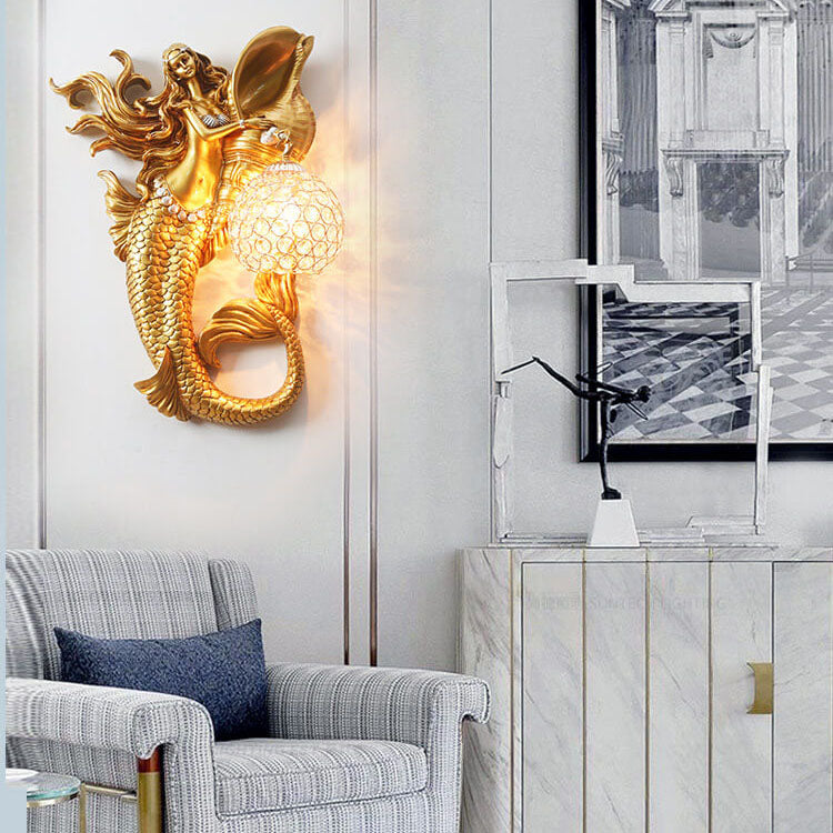 Modern Crystal Wall Sconce