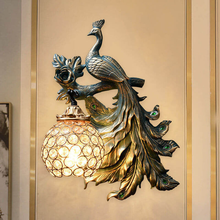 Vintage Resin Wall Sconce