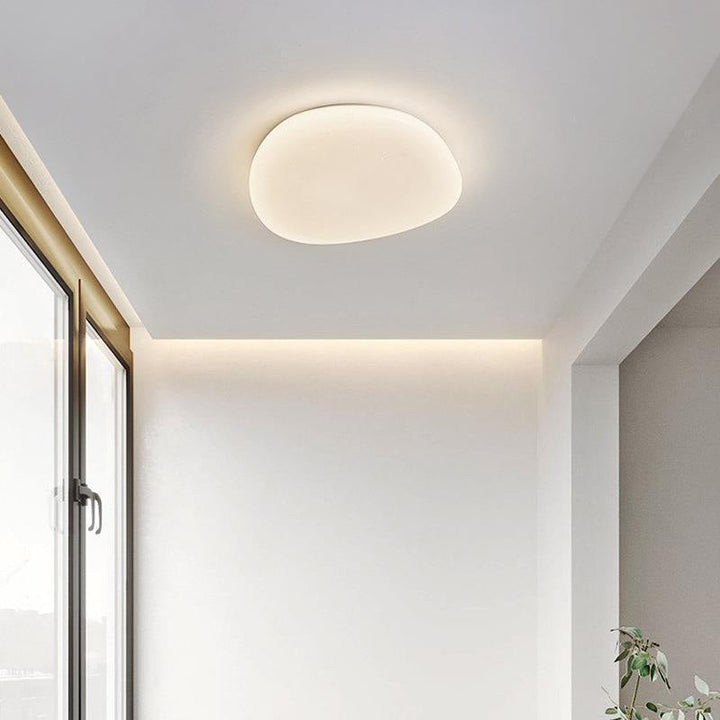 Pebble Minimalist Acrylic LED Flush Mount Ceiling Light