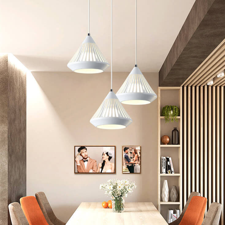 Minimalist Iron 3-Light Chandelier