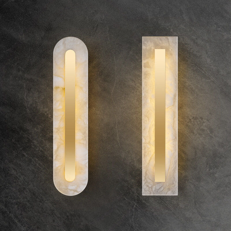 Luxury Square Marble LED Wall Sconce