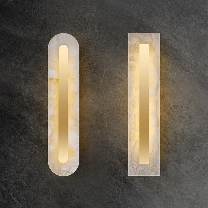 Luxury Square Marble LED Wall Sconce