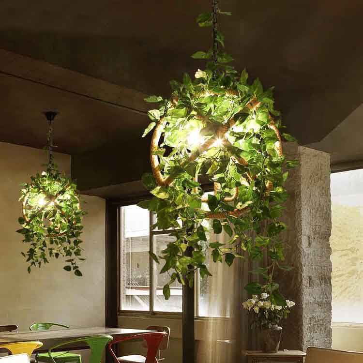 Industrial Iron 3-Light Pendant Light