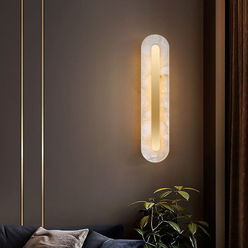 Luxury Square Marble LED Wall Sconce