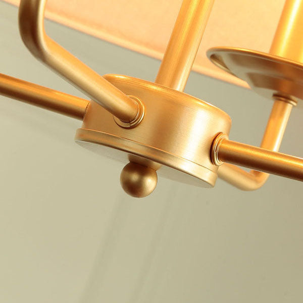 Vintage Iron 4-Light Pendant Light