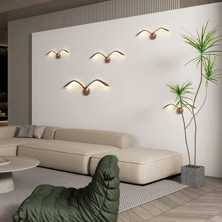 Seagull Minimalist Acrylic LED Wall Sconce
