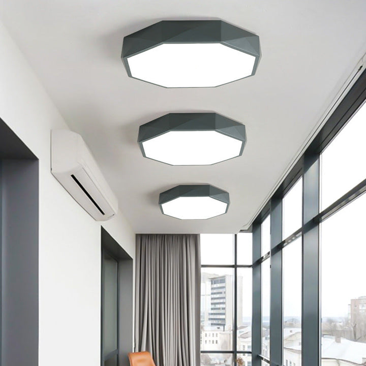Contemporary Acrylic LED Flush Mount Ceiling Light