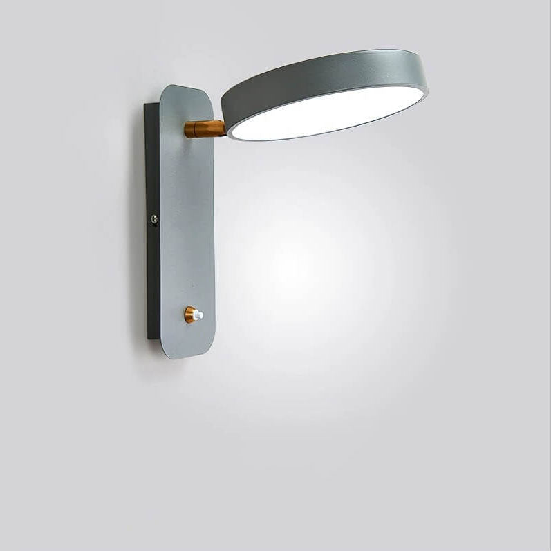 Nordic Round Rotatable LED Reading Wall Light