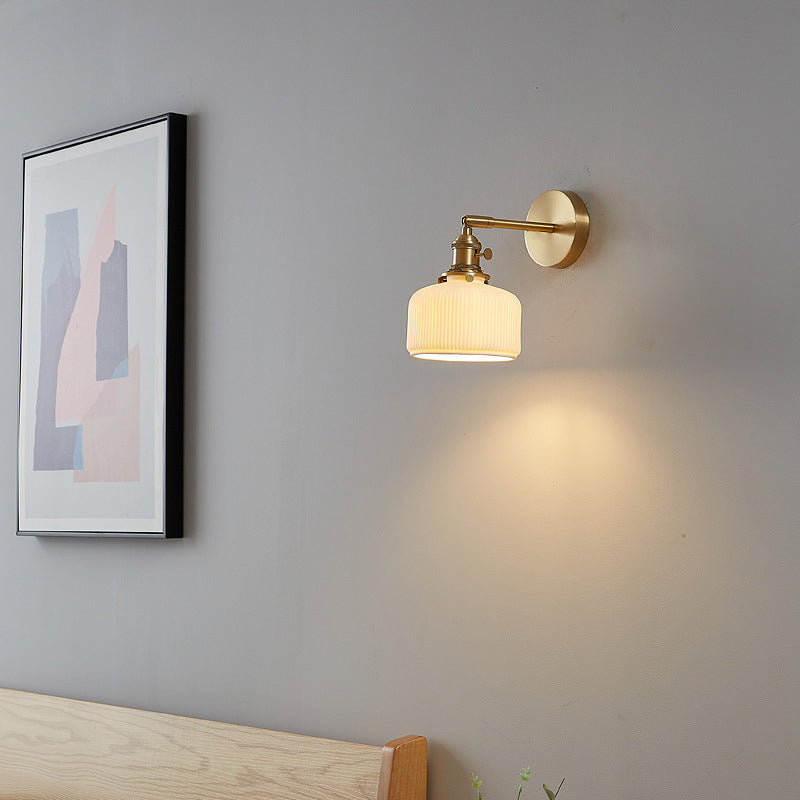 Minimalist Ceramic Wall Sconce