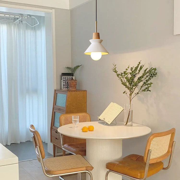 Minimalist Wood Pendant Light