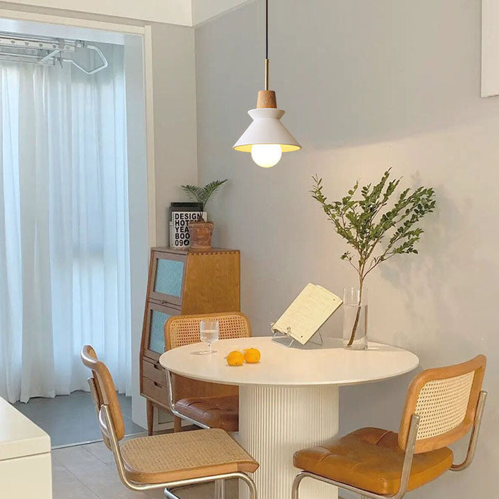 Minimalist Wood Pendant Light