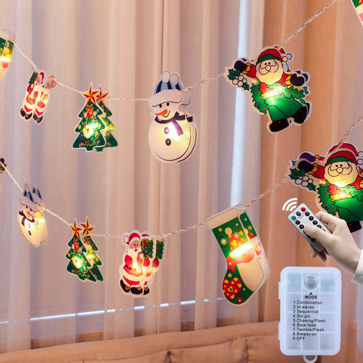 Hanging Christmas Tree LED Lights
