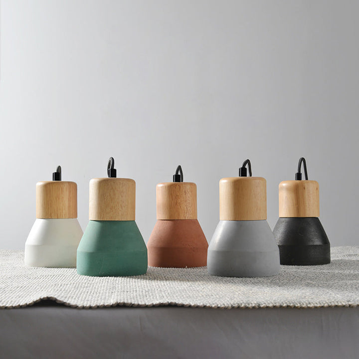 Cement Nordic LED Pendant Light