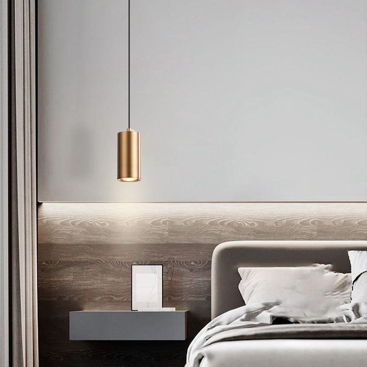 Minimalist Column Iron Pendant Light