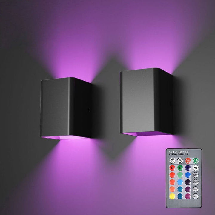 Modern Square Aluminum LED Wall Sconce