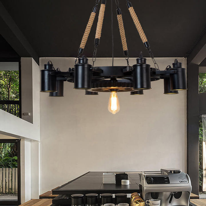 Contemporary 11-Light Chandelier