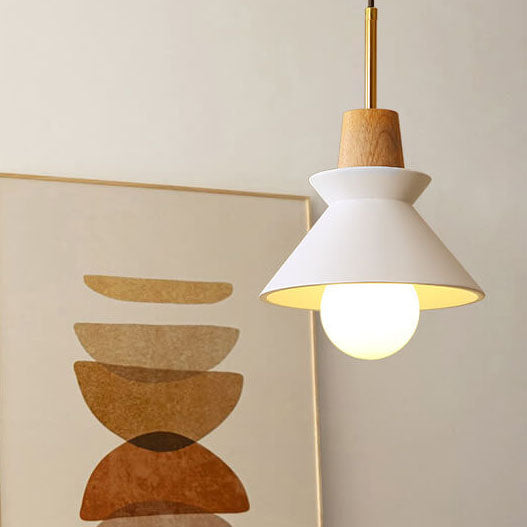 Minimalist Wood Pendant Light