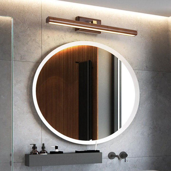 Minimalist Cylinder Copper LED Vanity Light