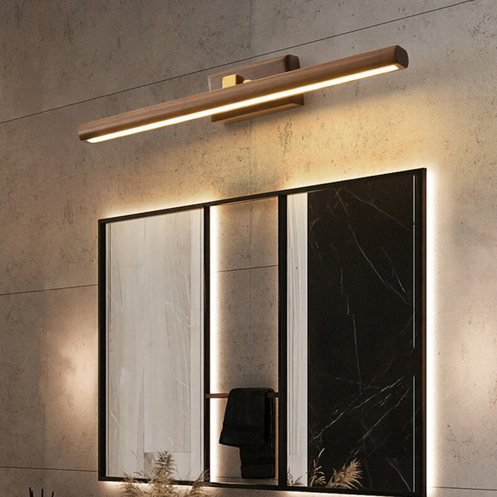 Minimalist Cylinder Copper LED Vanity Light