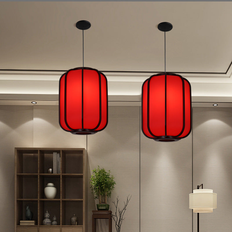 Traditional Lantern Wooden Pendant Light
