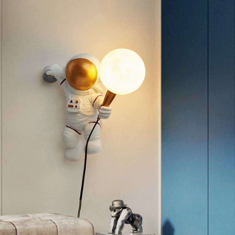 Contemporary Resin Wall Sconce